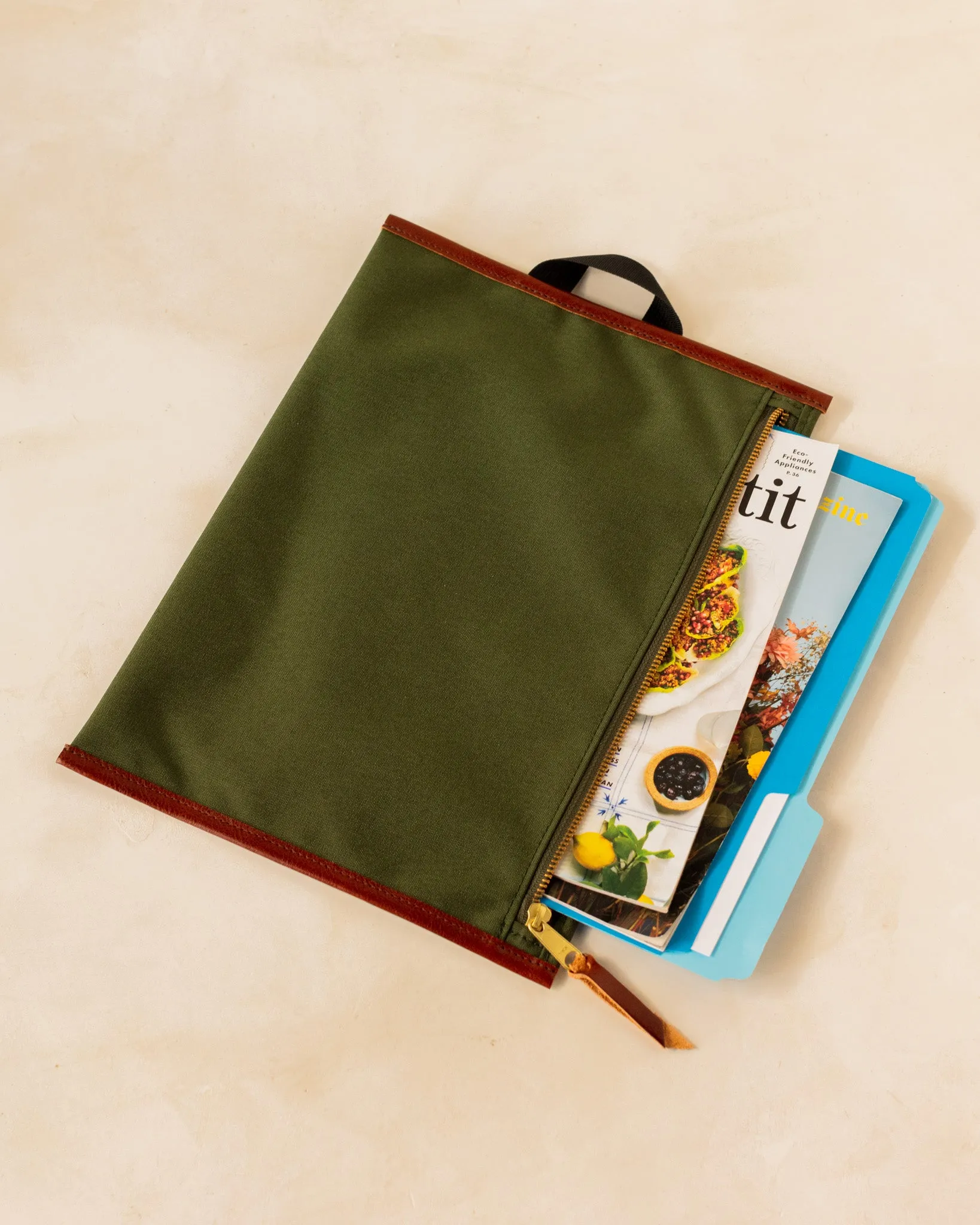 Zip Pouch Set in Nylon
